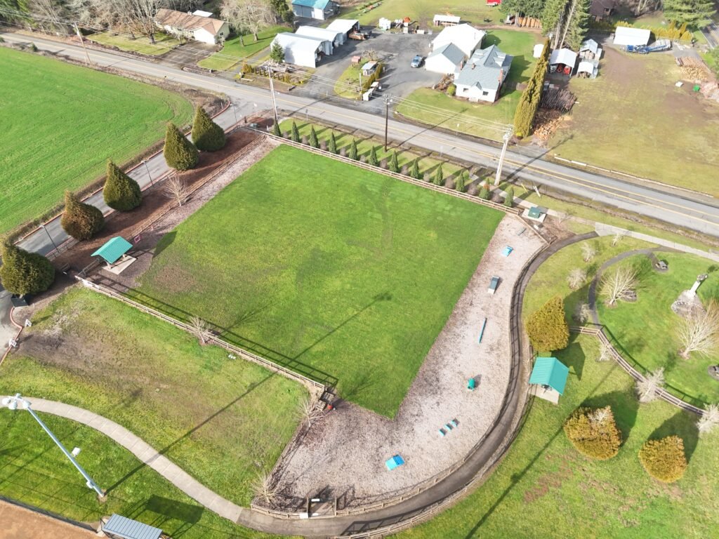 Aerial View from 200 feet in the air